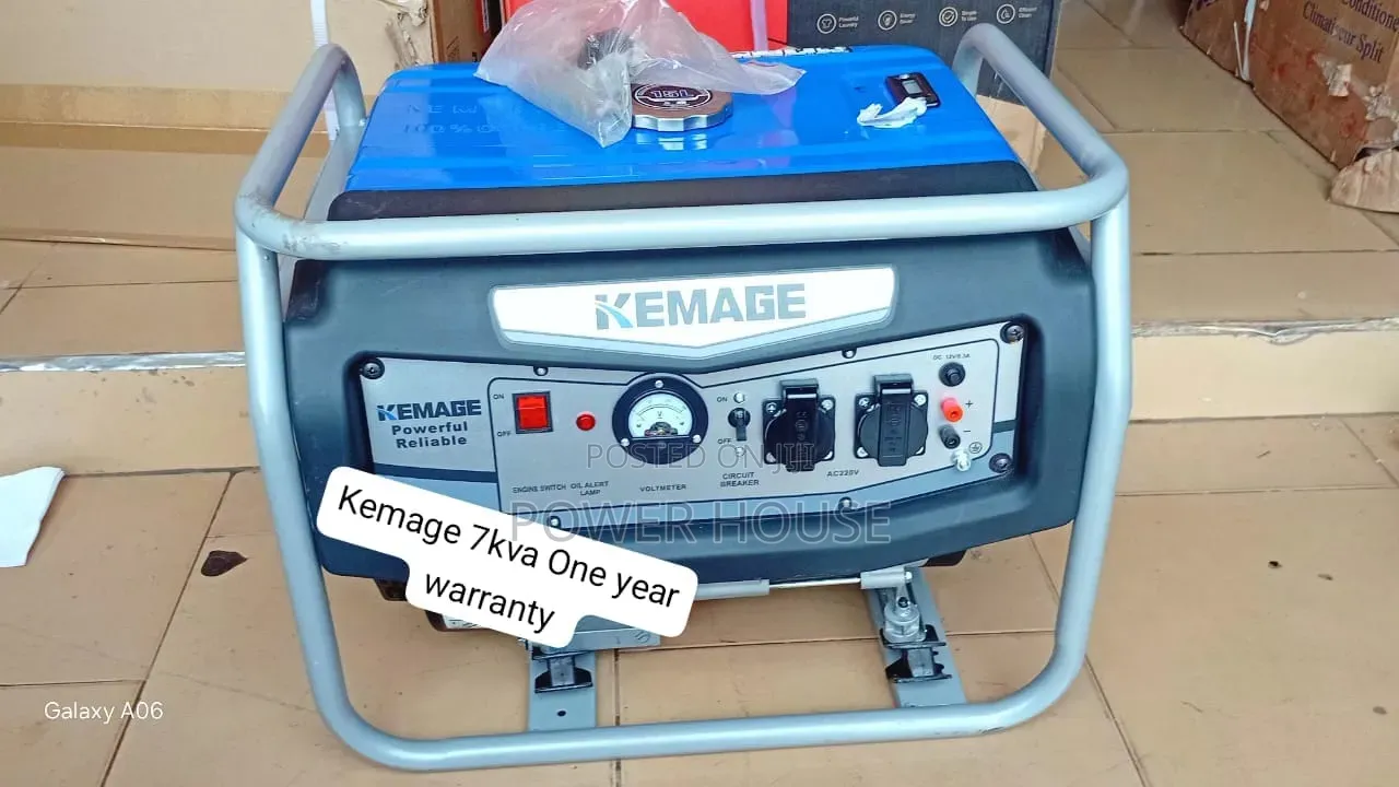 Kemage 7kva Generator – Reliable Power for Home Business 7kva