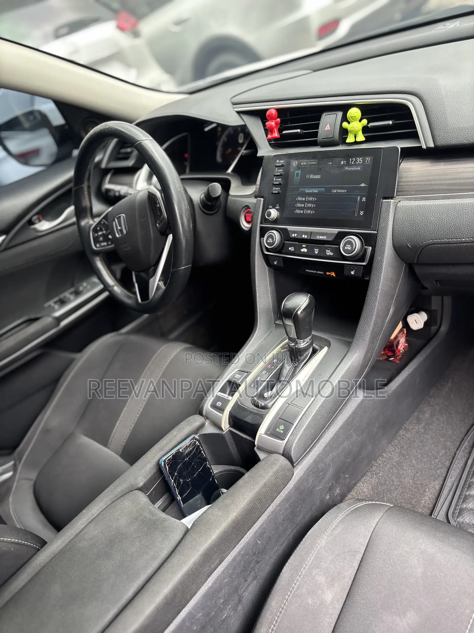 Honda Civic EX-L Sedan 2020 White