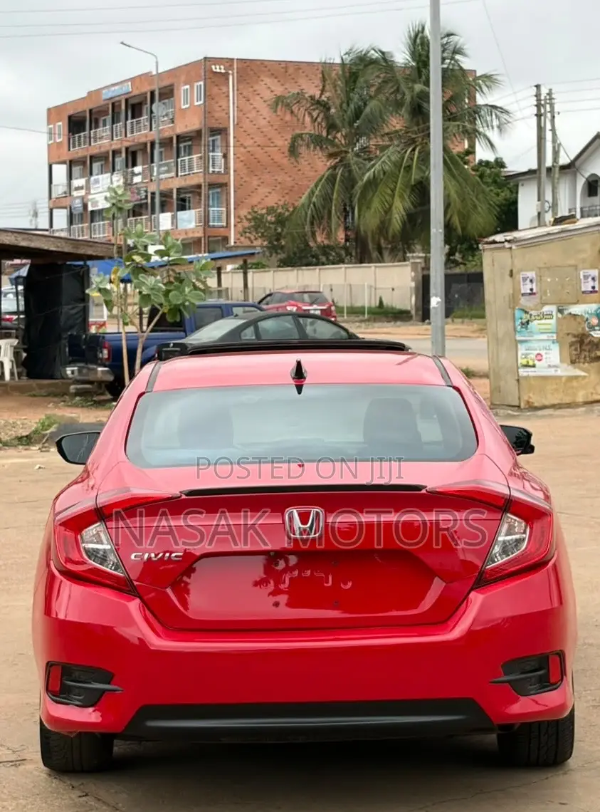 Honda Civic EX-L 4dr Sedan (1.5L 4cyl) 2016 Red