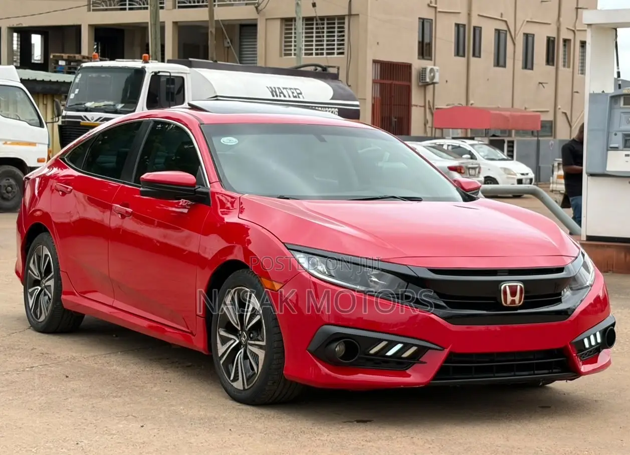 Honda Civic EX-L 4dr Sedan (1.5L 4cyl) 2016 Red