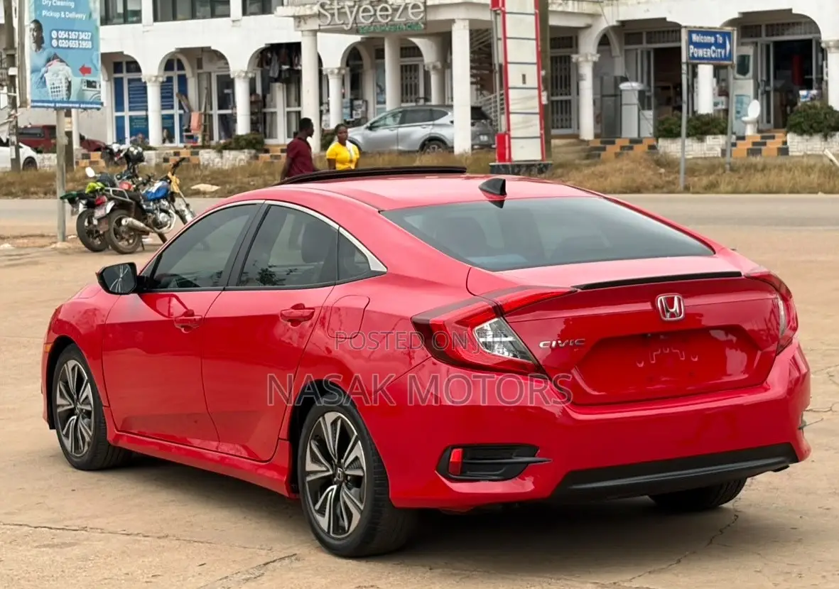 Honda Civic EX-L 4dr Sedan (1.5L 4cyl) 2016 Red