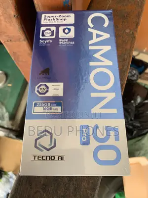 New Tecno Camon 50 Pro 256 GB Blue