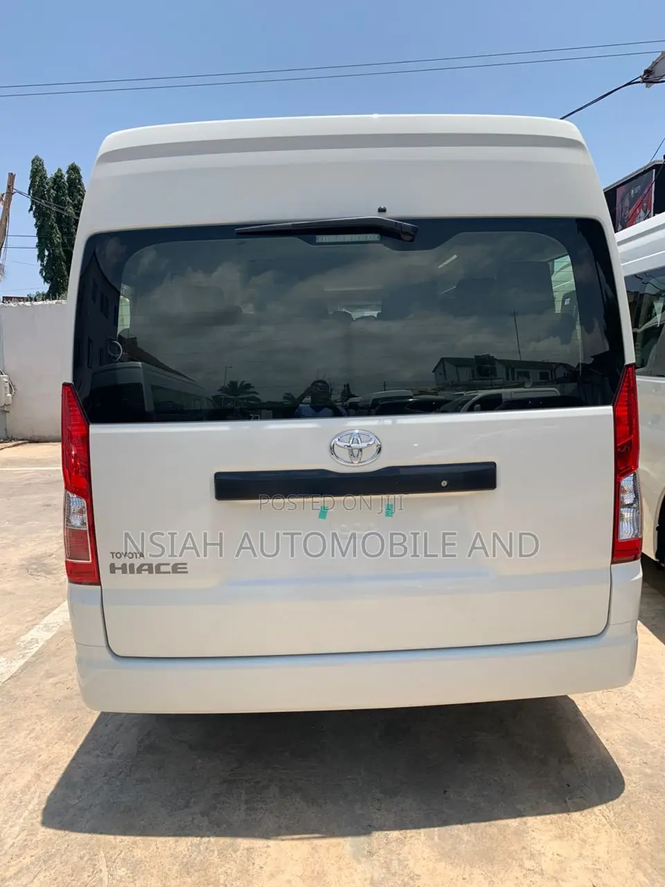 New Toyota HiAce 2025 White