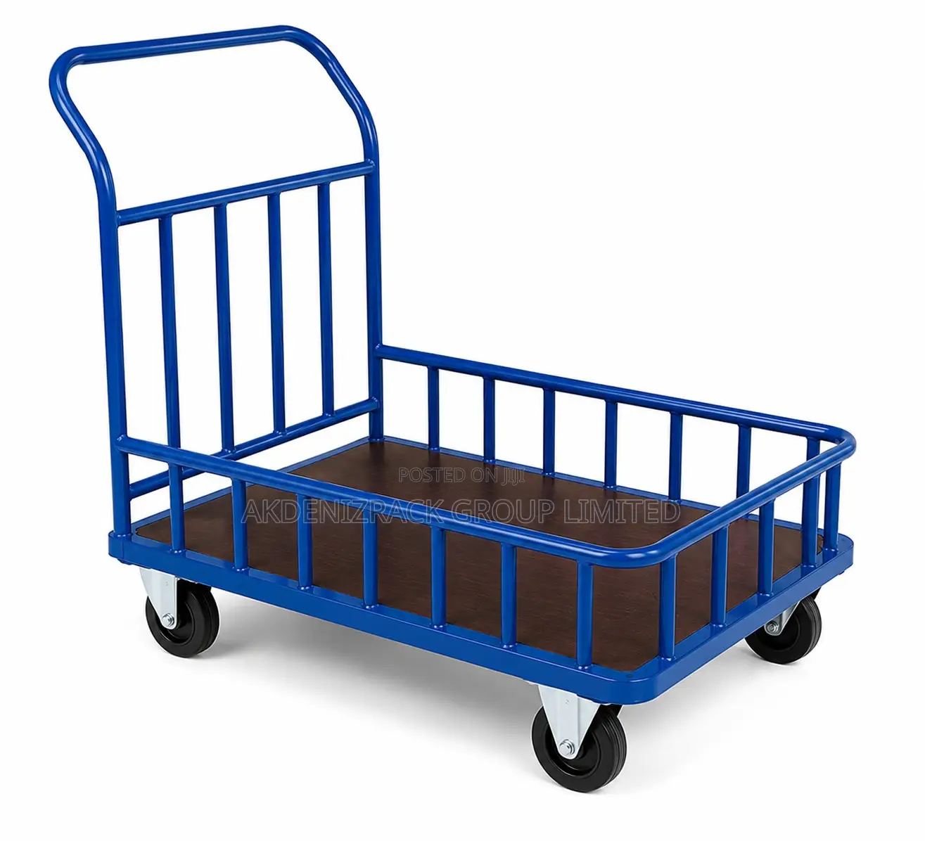 4230 – Cargo Carrying Trolley With Platform and Edge Protection