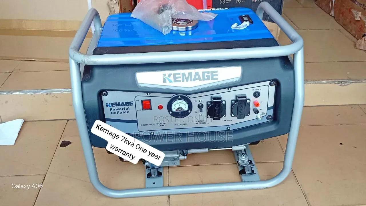 Premium Kemage 7kva Generator – Built for Heavy Loads 7kva