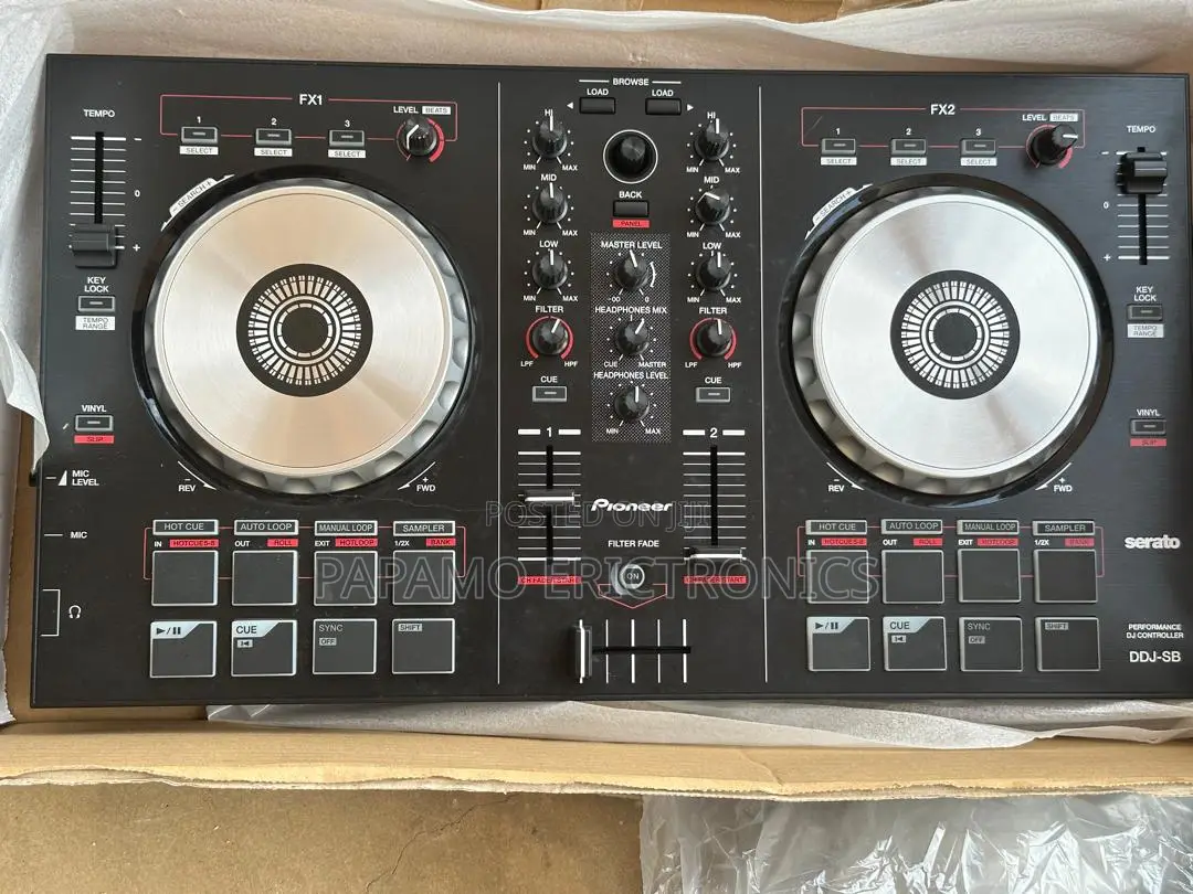 Pioneer Dj DDJ-Sb Black Serato Dj Controller From Japan Used