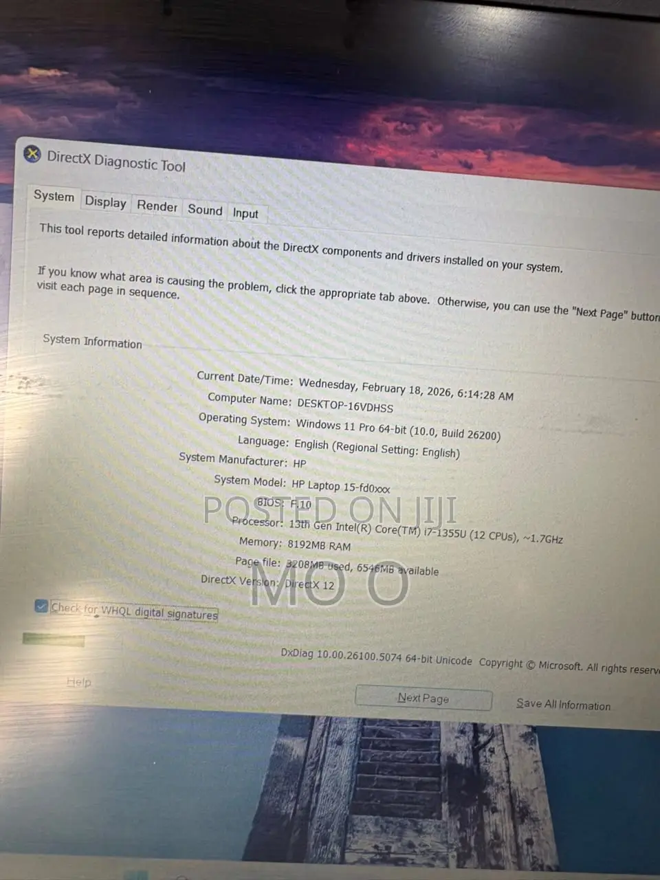 Laptop HP 15 8GB Intel Core i7 SSD 512GB