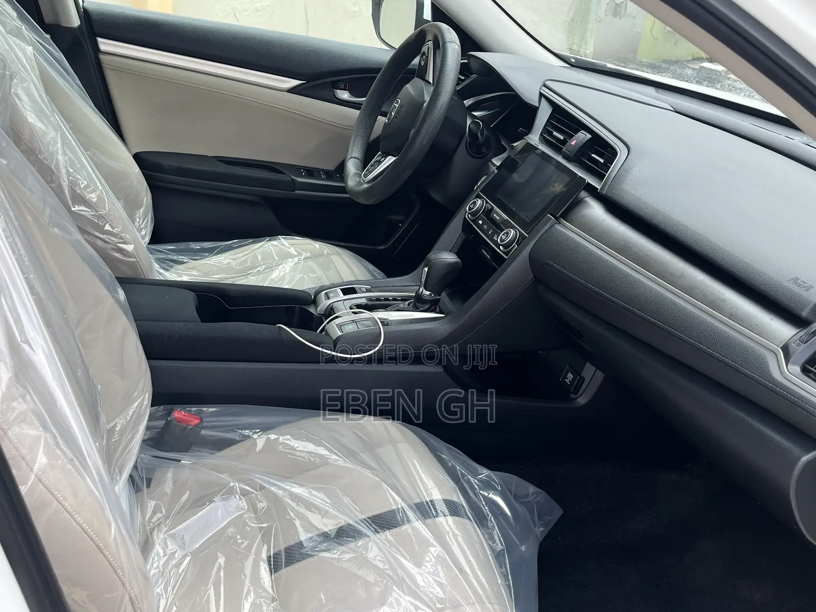 Honda Civic EX 4dr Sedan (1.5L 4cyl) 2016 White