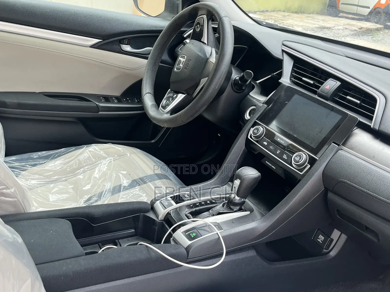 Honda Civic EX 4dr Sedan (1.5L 4cyl) 2016 White