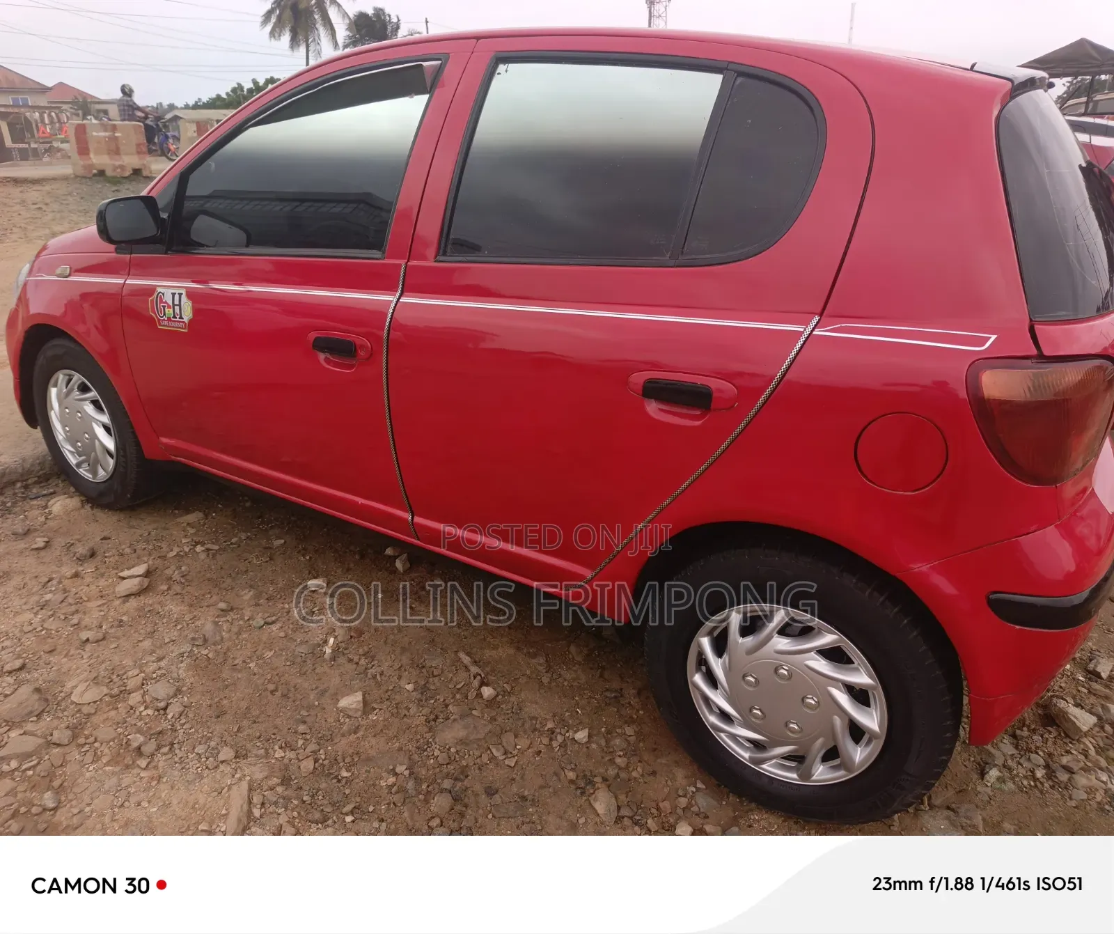 Toyota Yaris 2006 Red