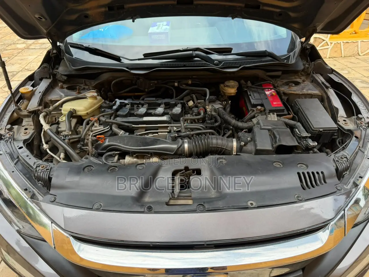 Honda Civic Touring 4dr Sedan (1.5L 4cyl) 2016 Gray