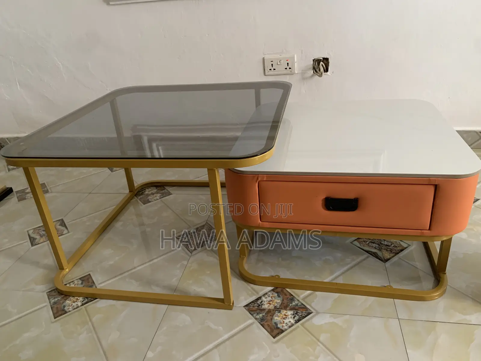 Mable and Glass Coffee Table