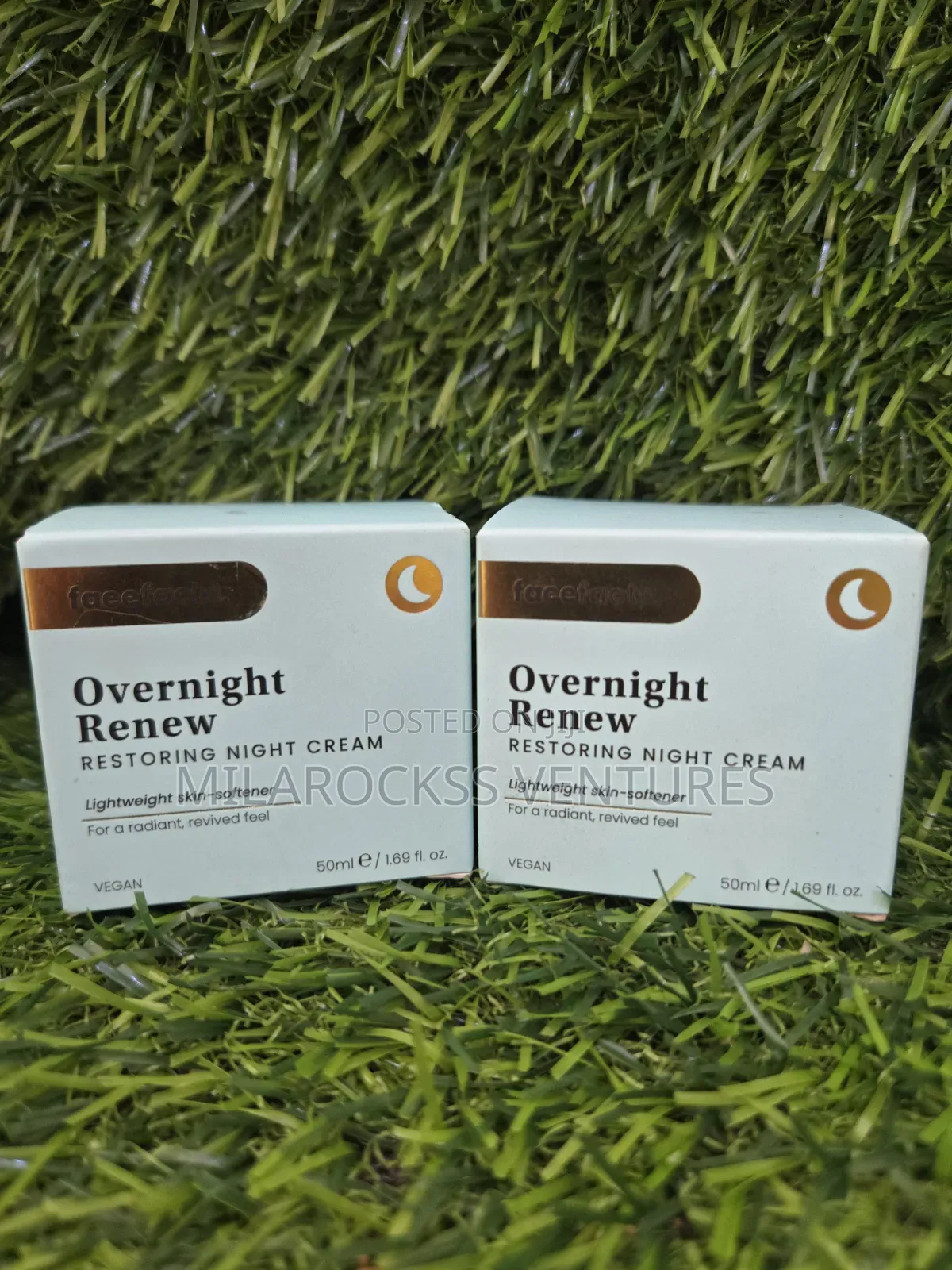 Facefact Overnight Renew Restoring Night Cream. 50ml.