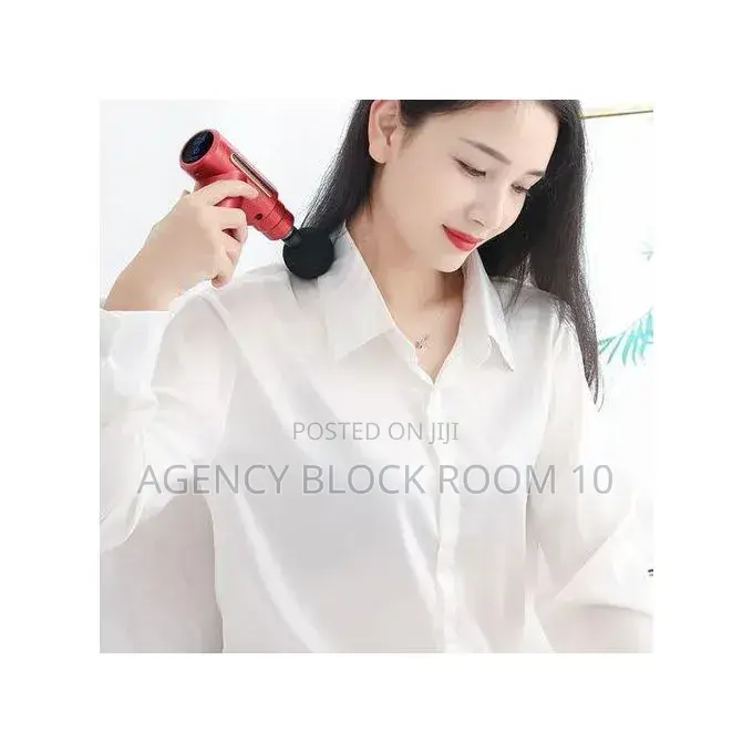 Handheld Fascia Massage Gun Muscle Relaxation With 4 Heads