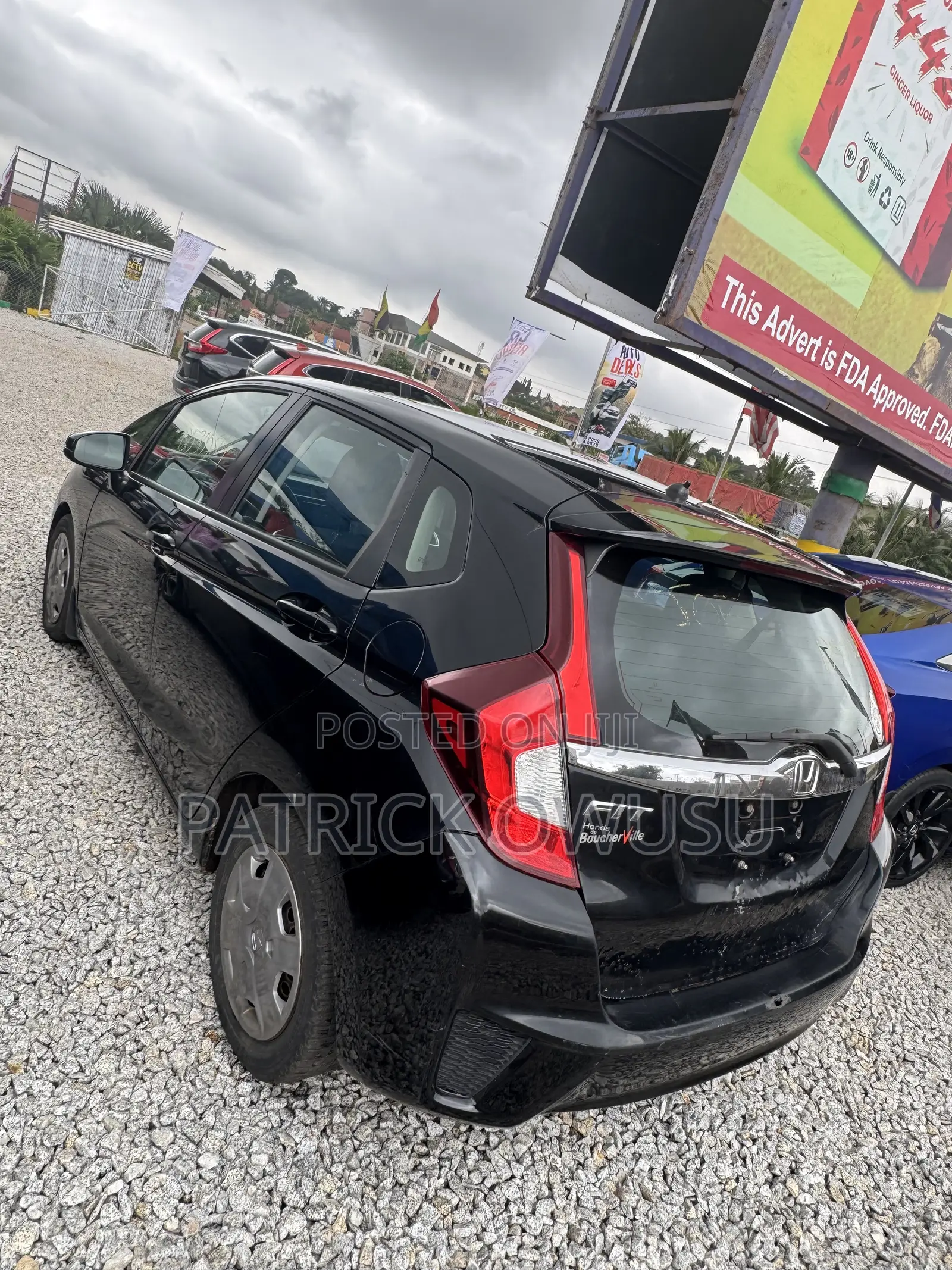 Honda Fit 2015 Black