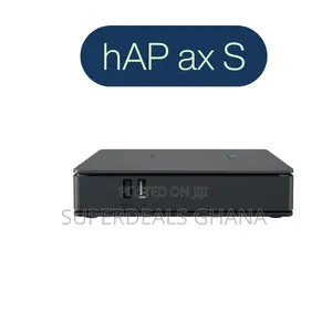 Wireless Router Wi Fi 6 802.11ax Hap Ax S Black