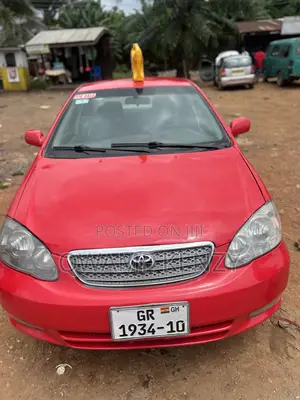 Toyota Corolla 2007 Red