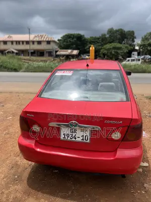 Toyota Corolla 2007 Red