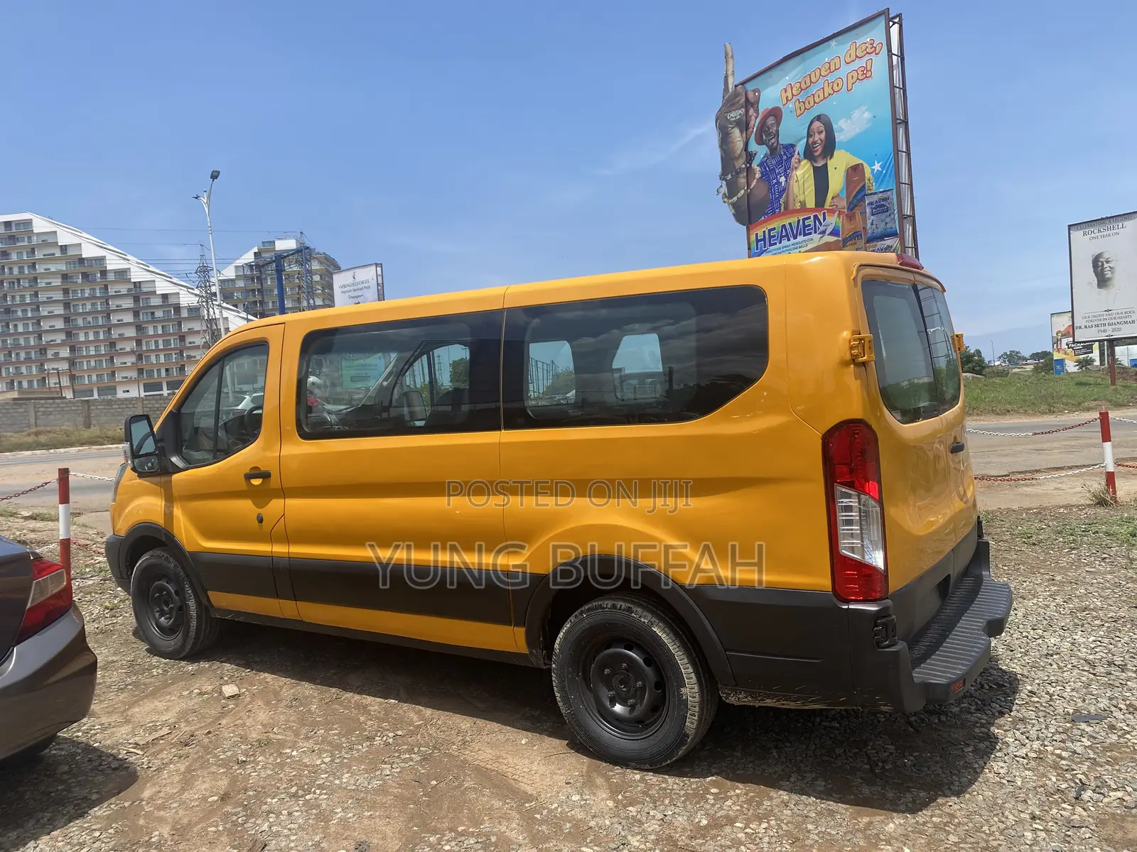 Ford Transit 2017 Yellow