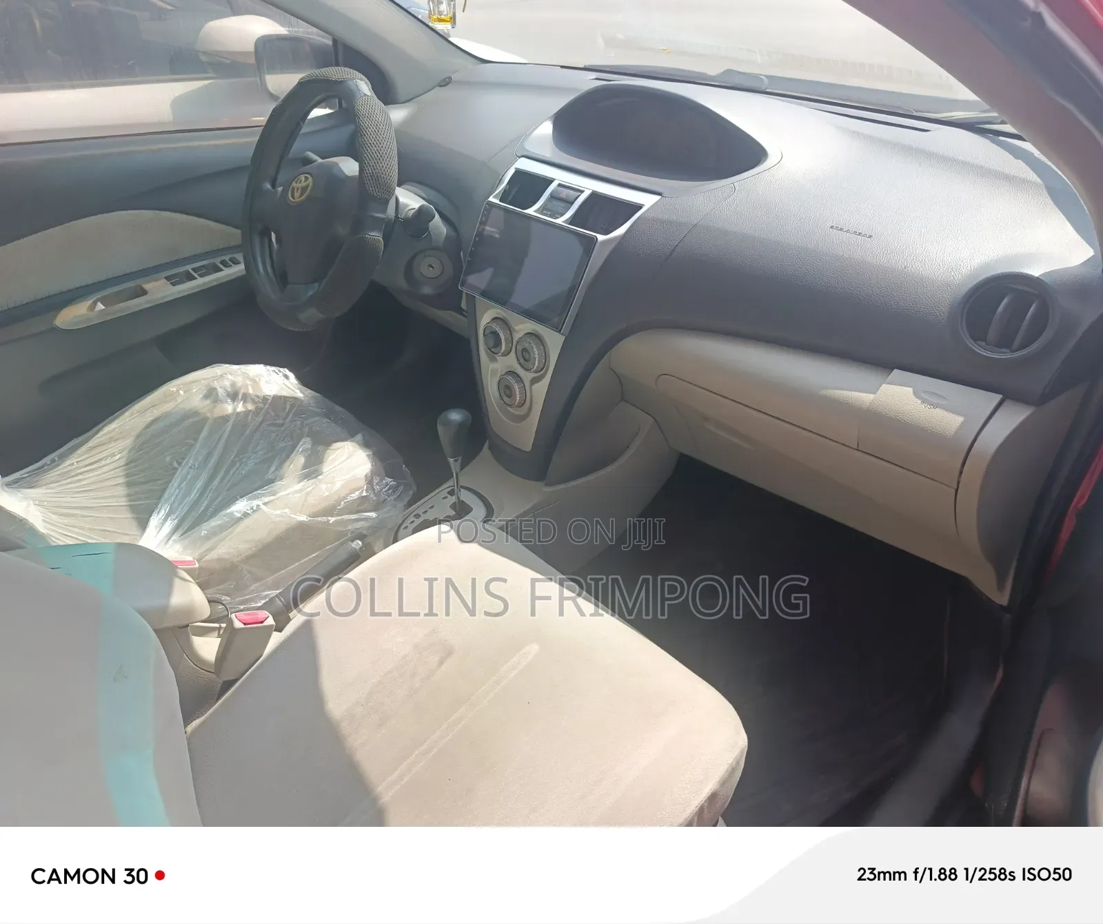 Toyota Yaris 2008 Red