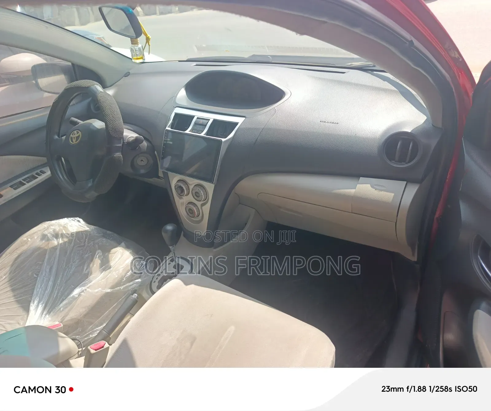 Toyota Yaris 2008 Red