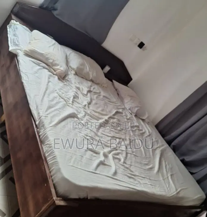 King Size Bed With Matress Negotiable