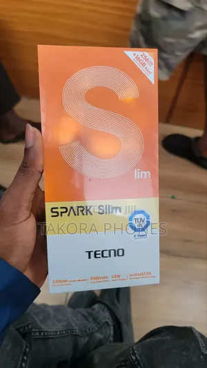 New Tecno Spark Slim 256 GB Black