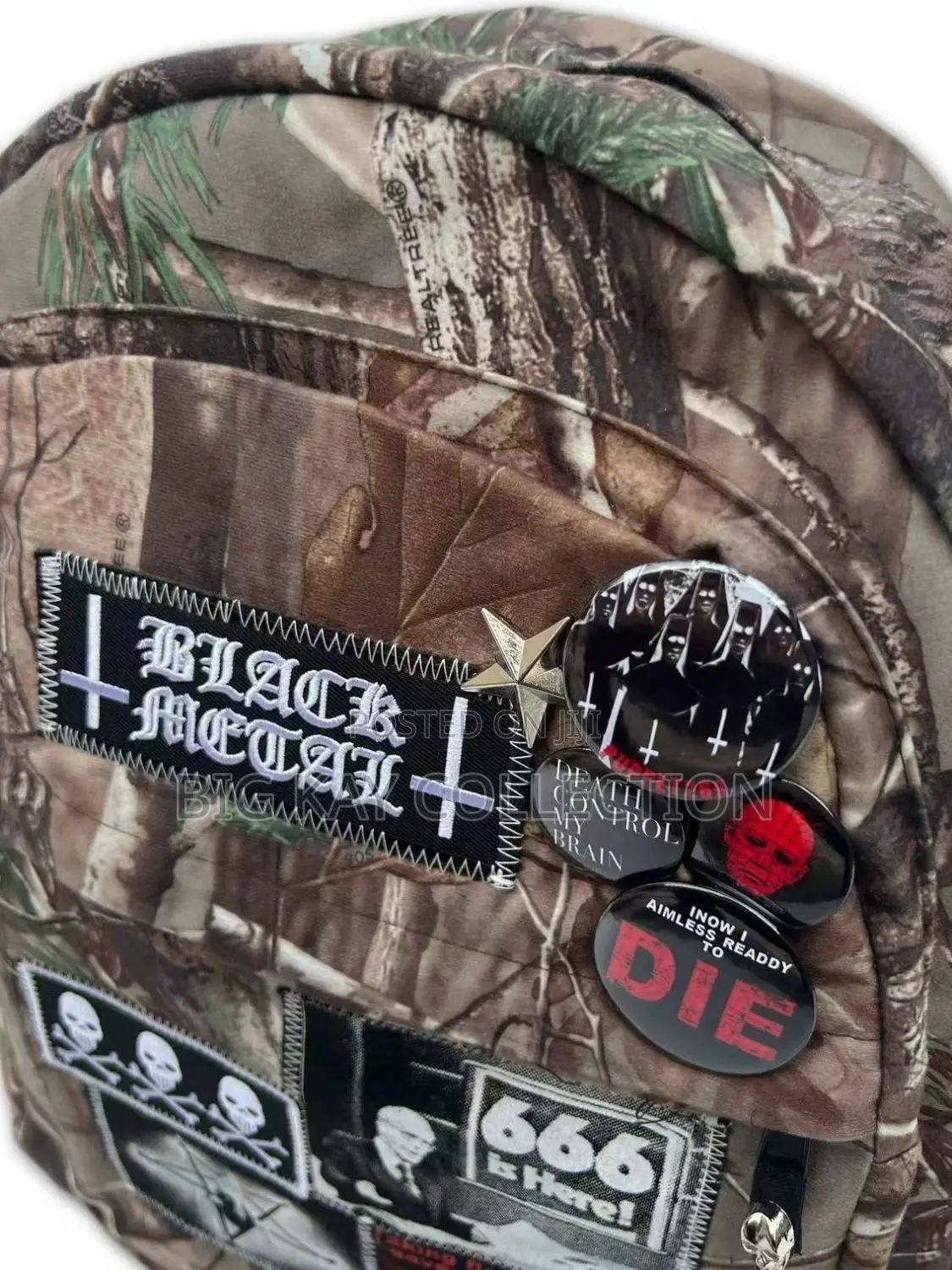 Y2k Camouflage Backpack