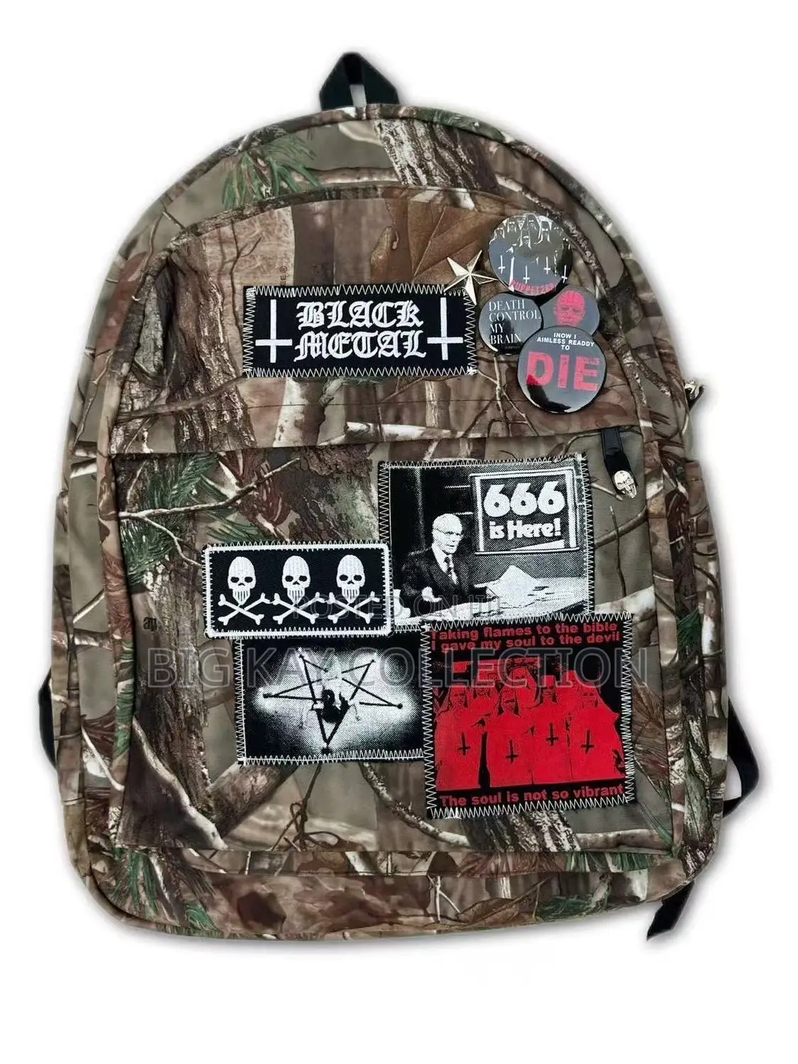 Y2k Camouflage Backpack