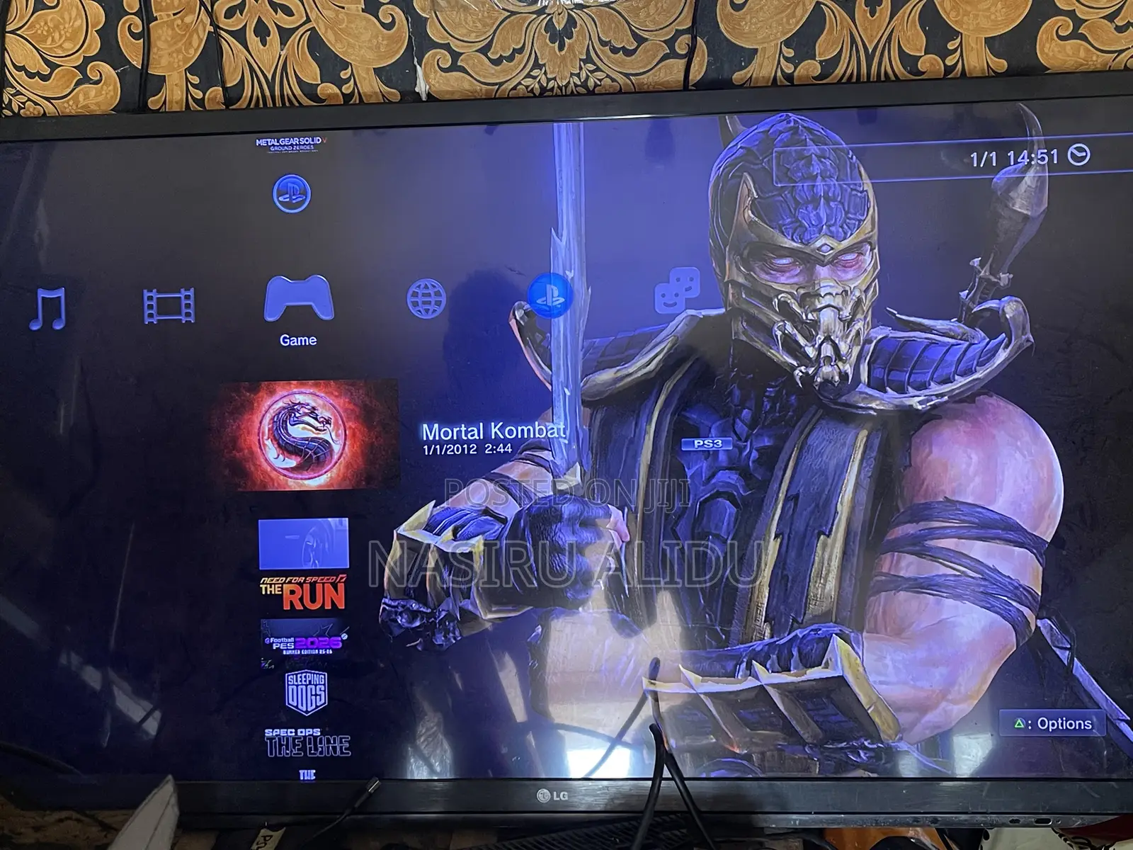 Ps3 Standard With 10-15 Games Loaded ,Home Use