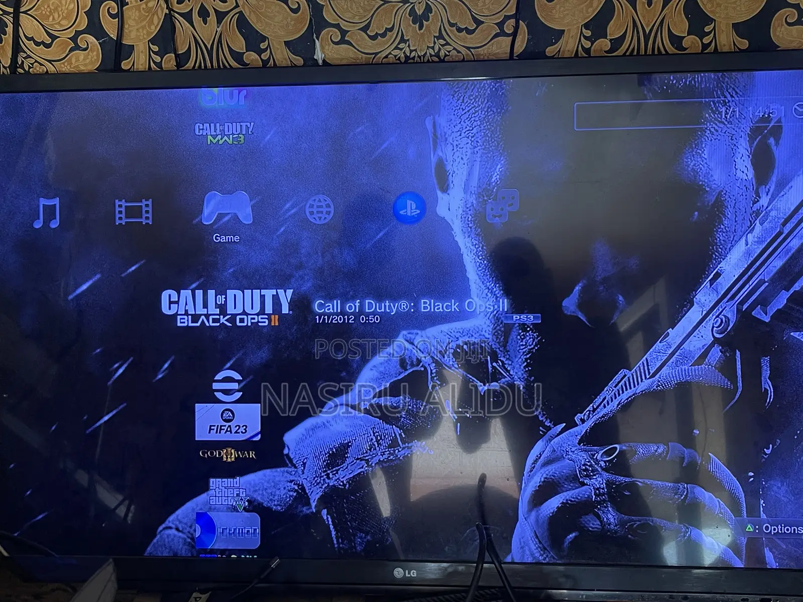 Ps3 Standard With 10-15 Games Loaded ,Home Use