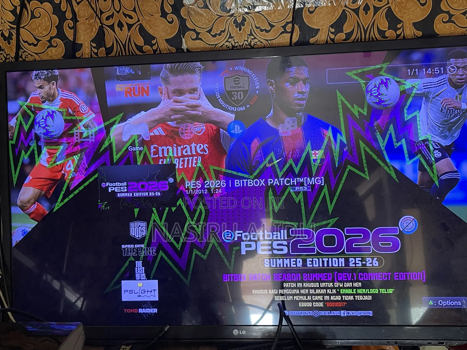 Ps3 Standard With 10-15 Games Loaded ,Home Use
