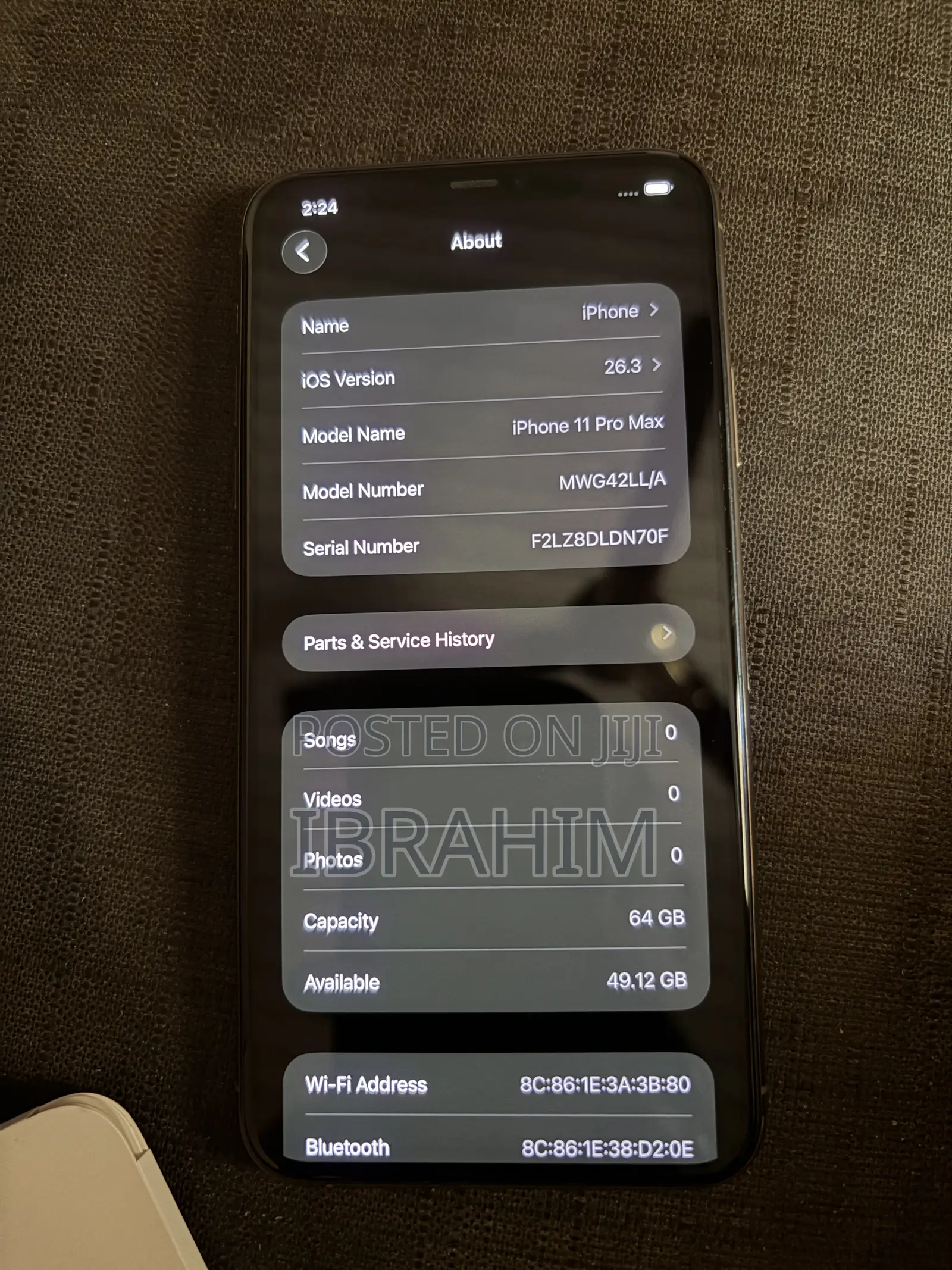 Apple iPhone 11 Pro Max 64 GB Gold