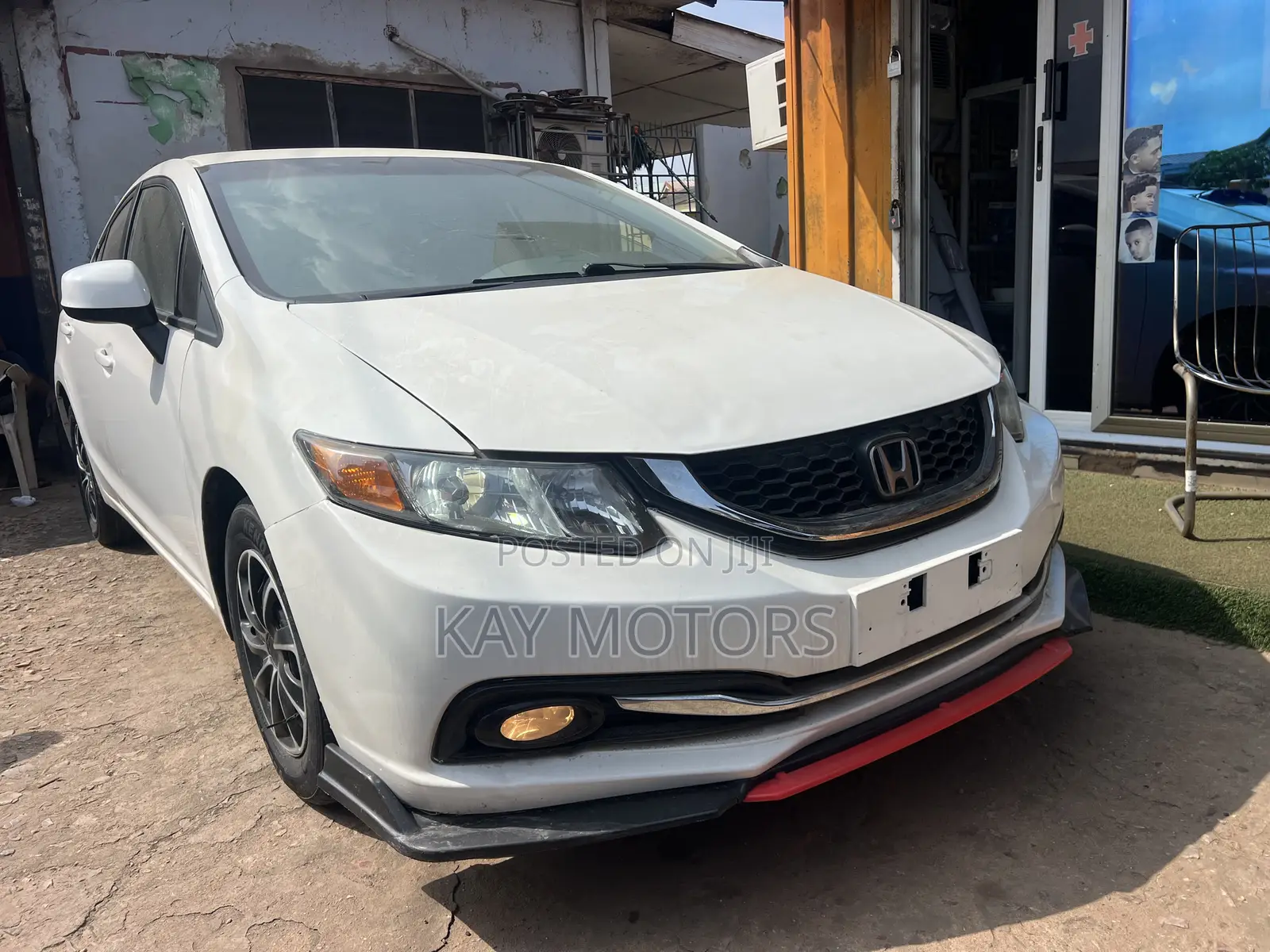 Honda Civic Sedan EX 2013 White