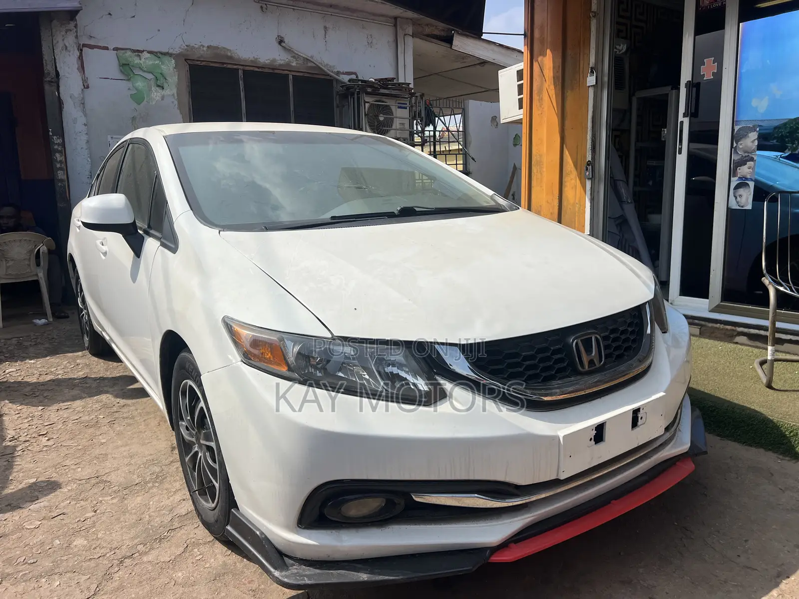 Honda Civic Sedan EX 2013 White