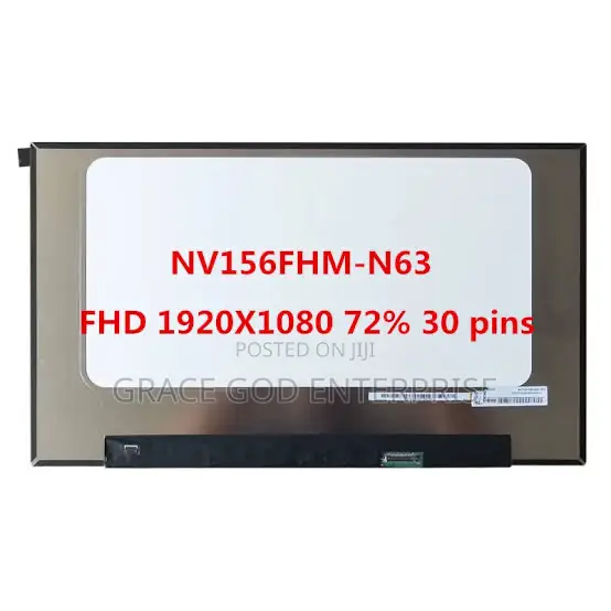 Original Edgeless Laptop Screen FHD 15.6 Inches (30 Pins)