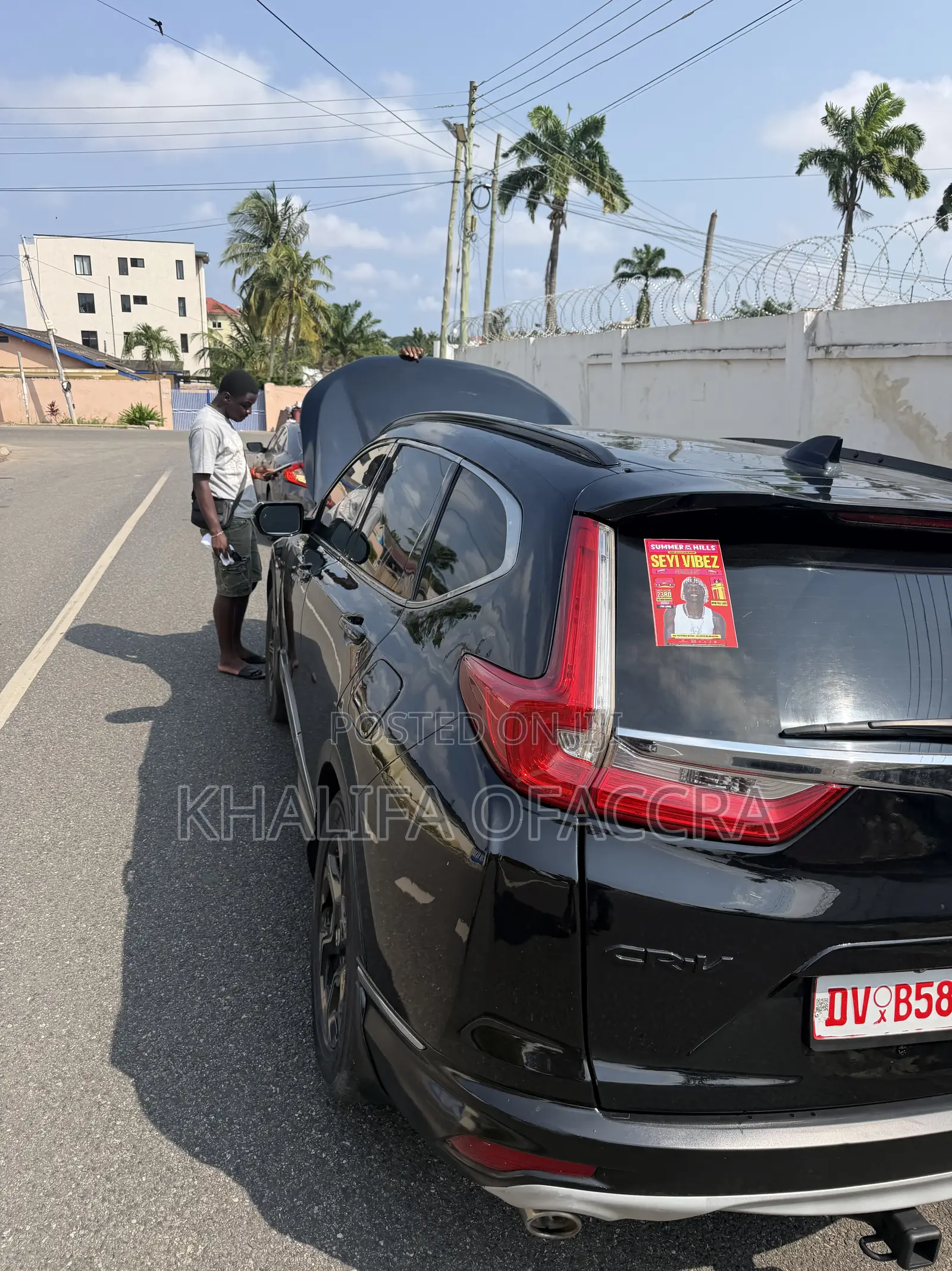 Honda CR-V Touring AWD 2018 Black
