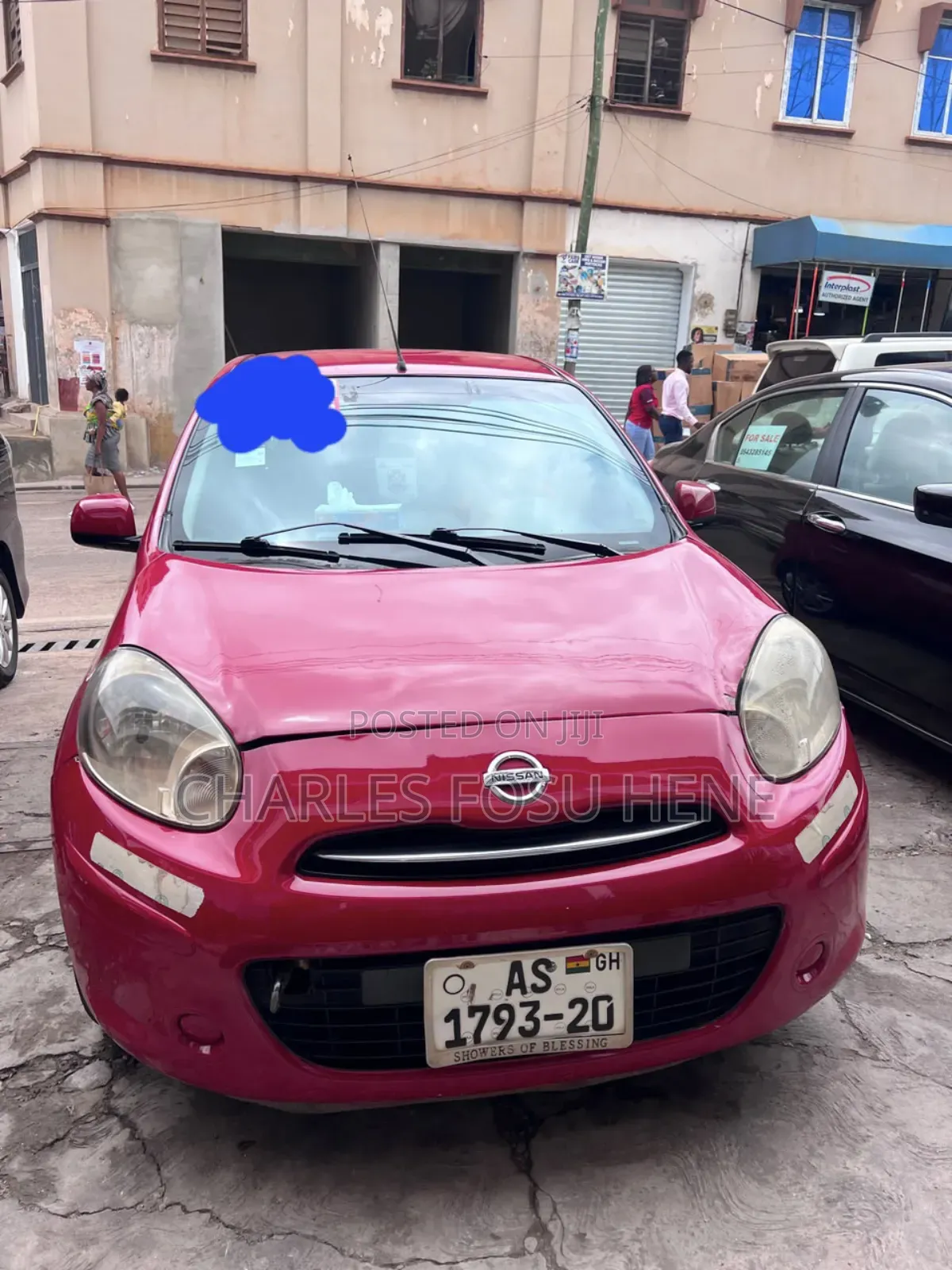 Nissan March 2010 Red