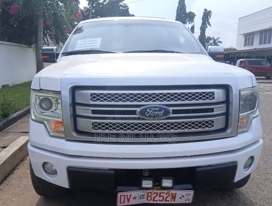 Ford F-150 Platinum 4dr SuperCrew 4WD 5.5 ft. SB (5.0L 8cyl 6A) 2015 White