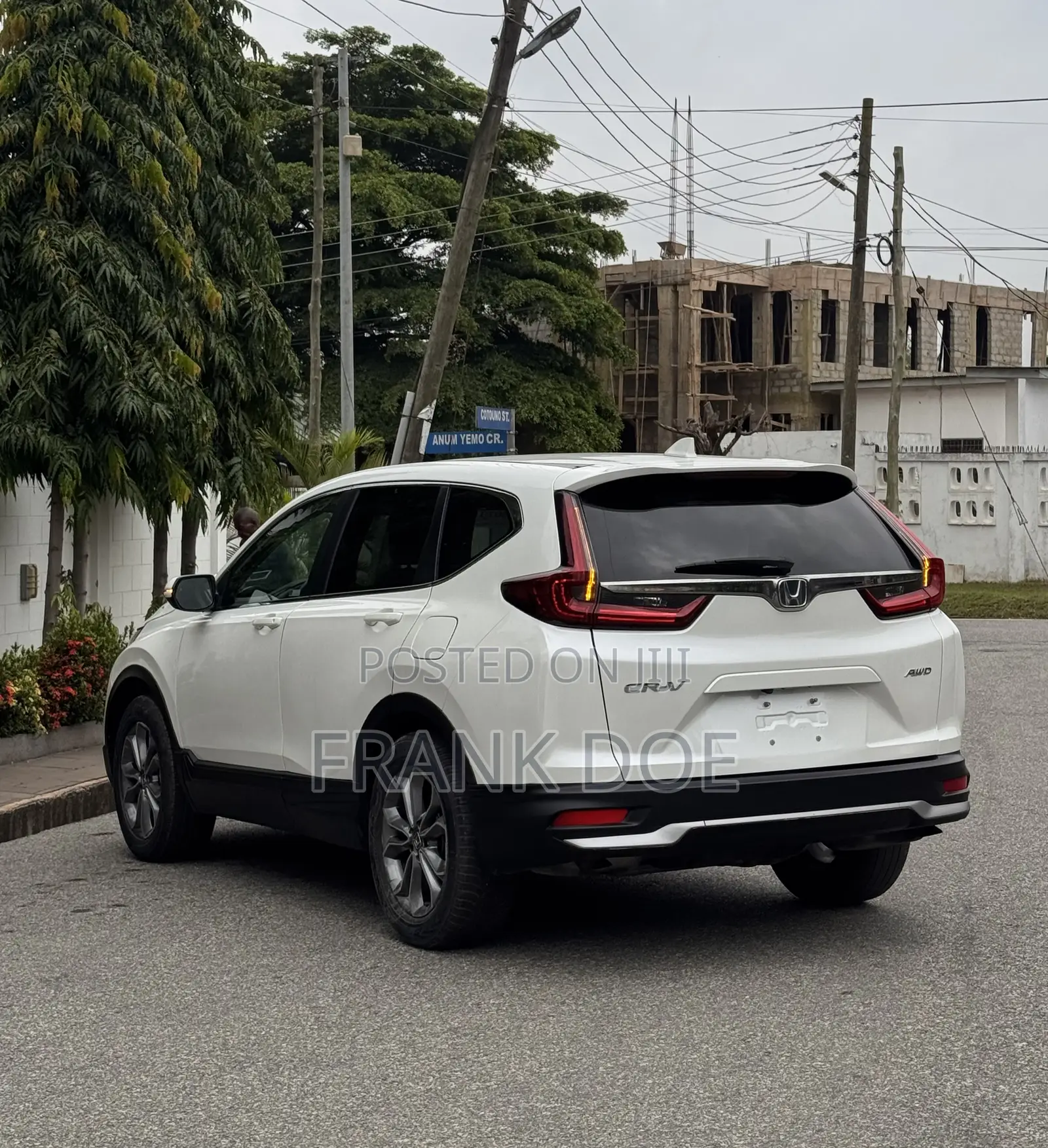 Honda CR-V EX-L 2021 White