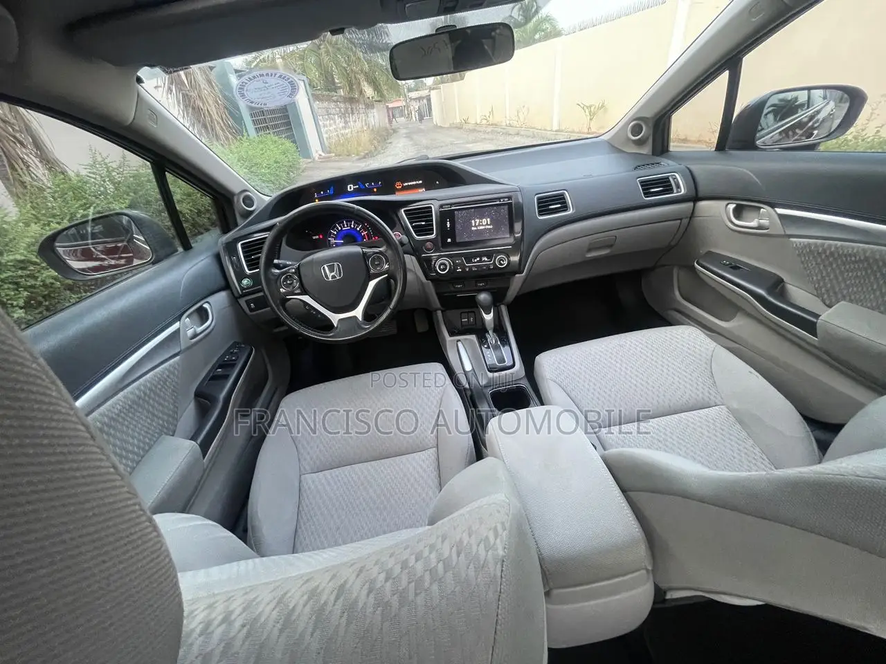 Honda Civic EX 4dr Sedan (1.8L 4cyl CVT) 2015 Burgundy