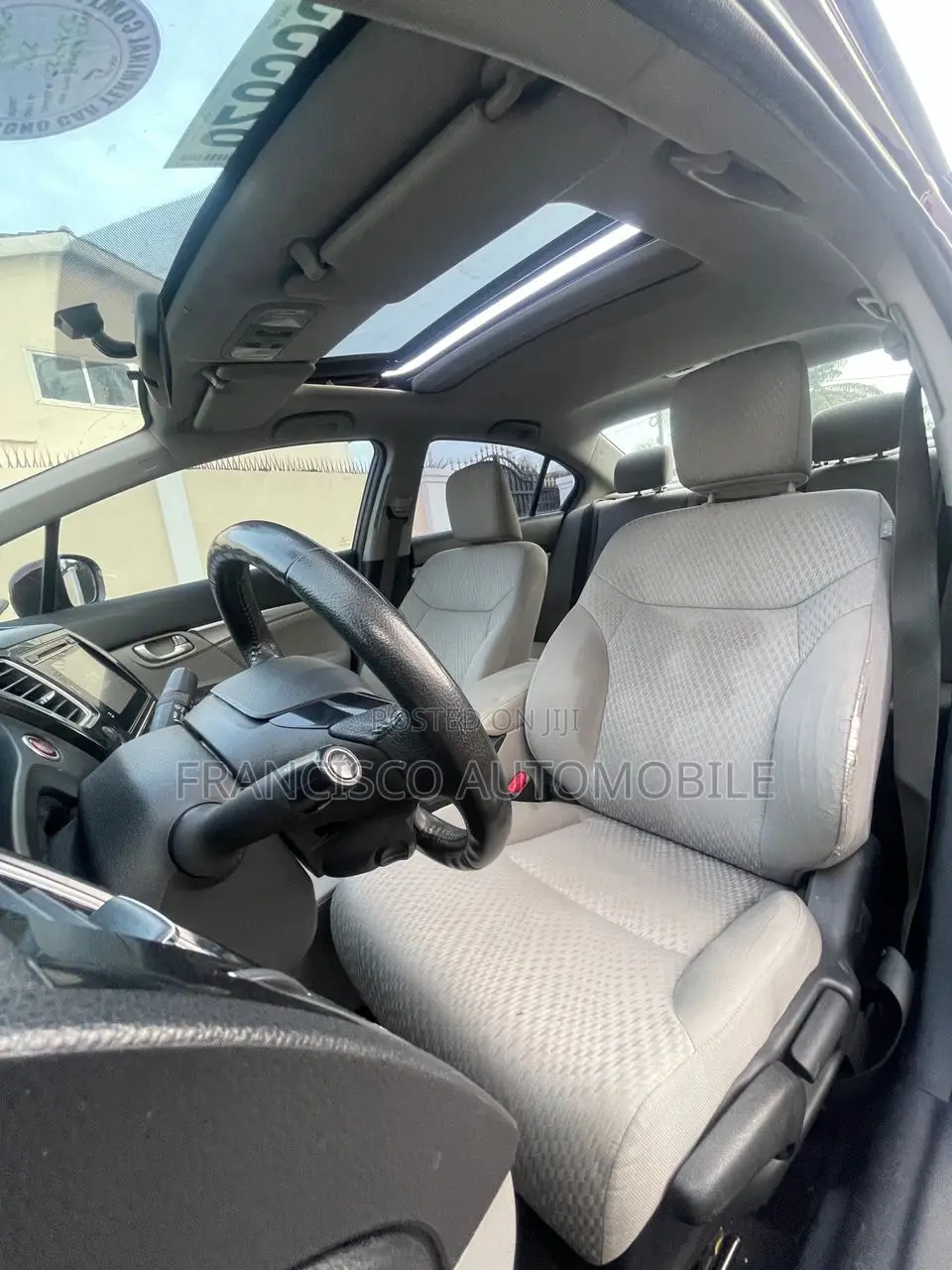 Honda Civic EX 4dr Sedan (1.8L 4cyl CVT) 2015 Burgundy
