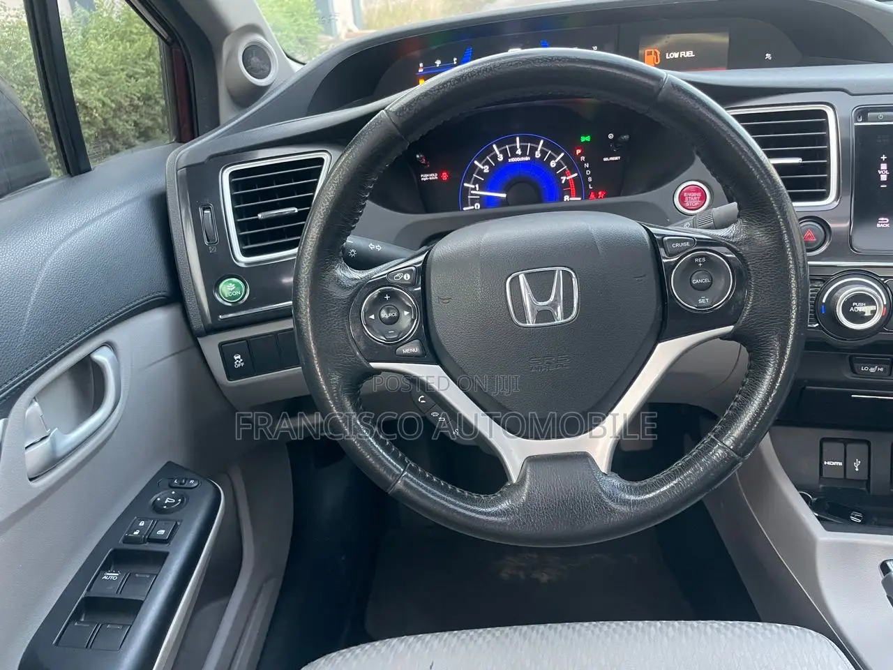 Honda Civic EX 4dr Sedan (1.8L 4cyl CVT) 2015 Burgundy