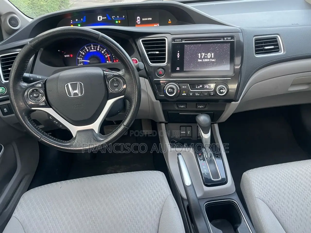 Honda Civic EX 4dr Sedan (1.8L 4cyl CVT) 2015 Burgundy