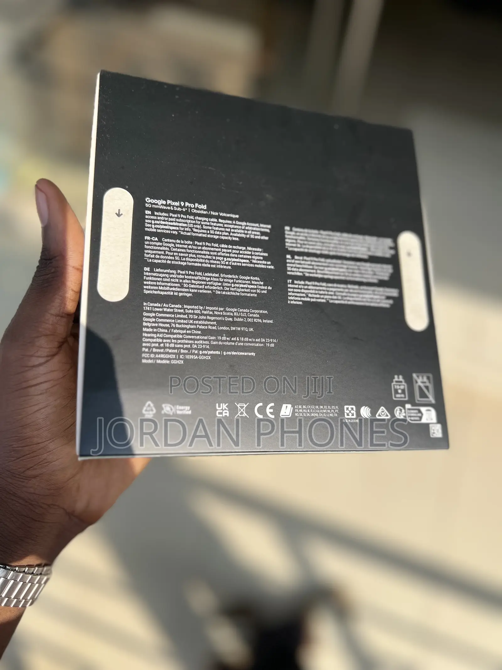 New Google Pixel 9 Pro Fold 256 GB Black
