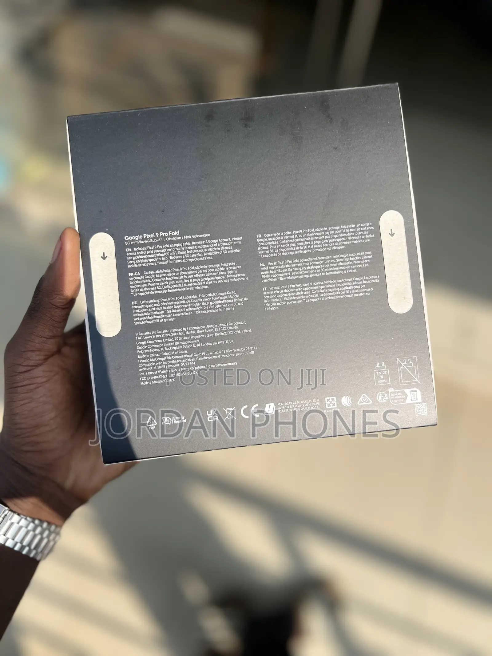 New Google Pixel 9 Pro Fold 256 GB Black