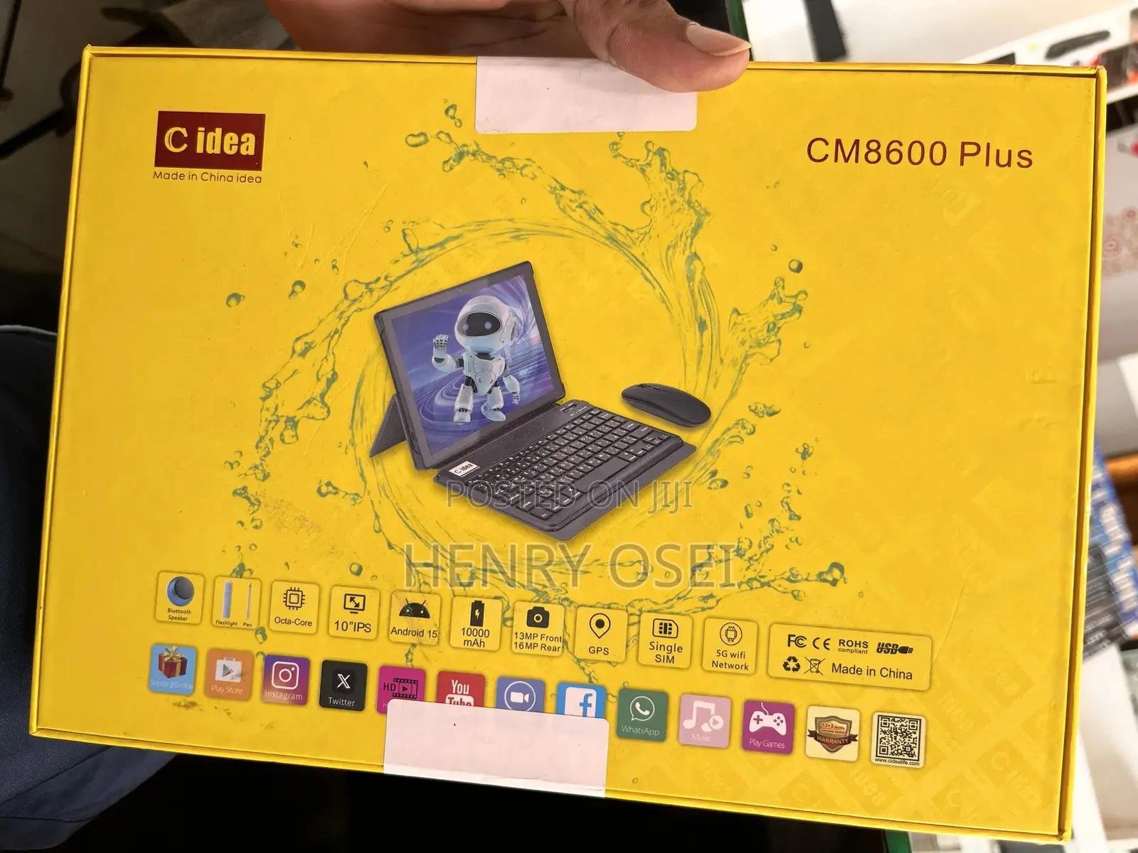 New C idea CM8800 Plus 1 TB Black