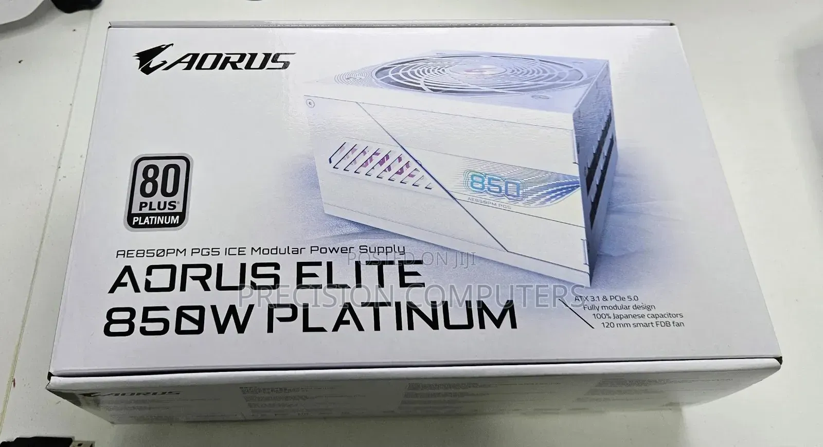 Gigabyte Aorus Elite 850watts Atx 3.1 80+ Platinum Power Supply