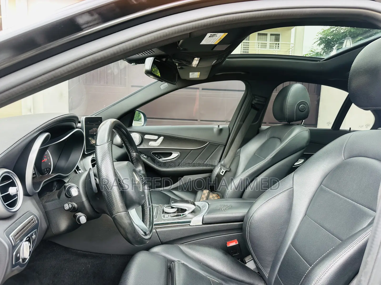 Mercedes-Benz C300 Sport 4Matic Sedan AWD (2.0L 4cyll 7A) 2016 Black