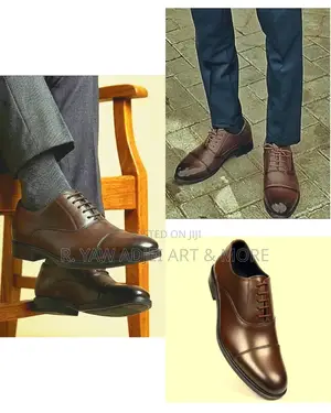 Zara Leather Formal-Wear Mens Office Wear Shoe